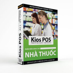 Kios POS – Phần mềm quản lý nhà thuốc GPP – Bản quyền vĩnh viễn