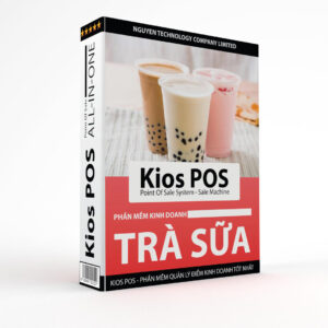 Kios POS – Phần mềm quản lý quán trà sữa – Bản quyền vĩnh viễn